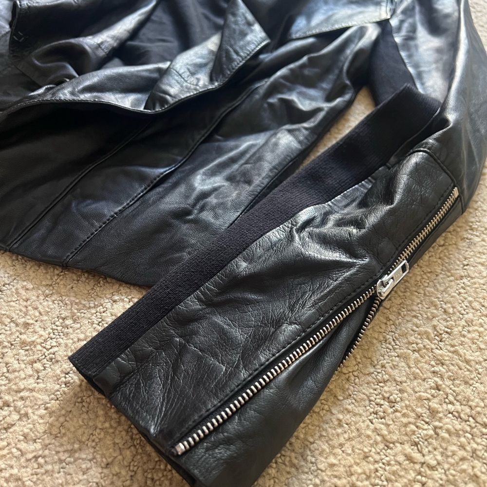 Trouv Real Leather Jacket - Small - image 7
